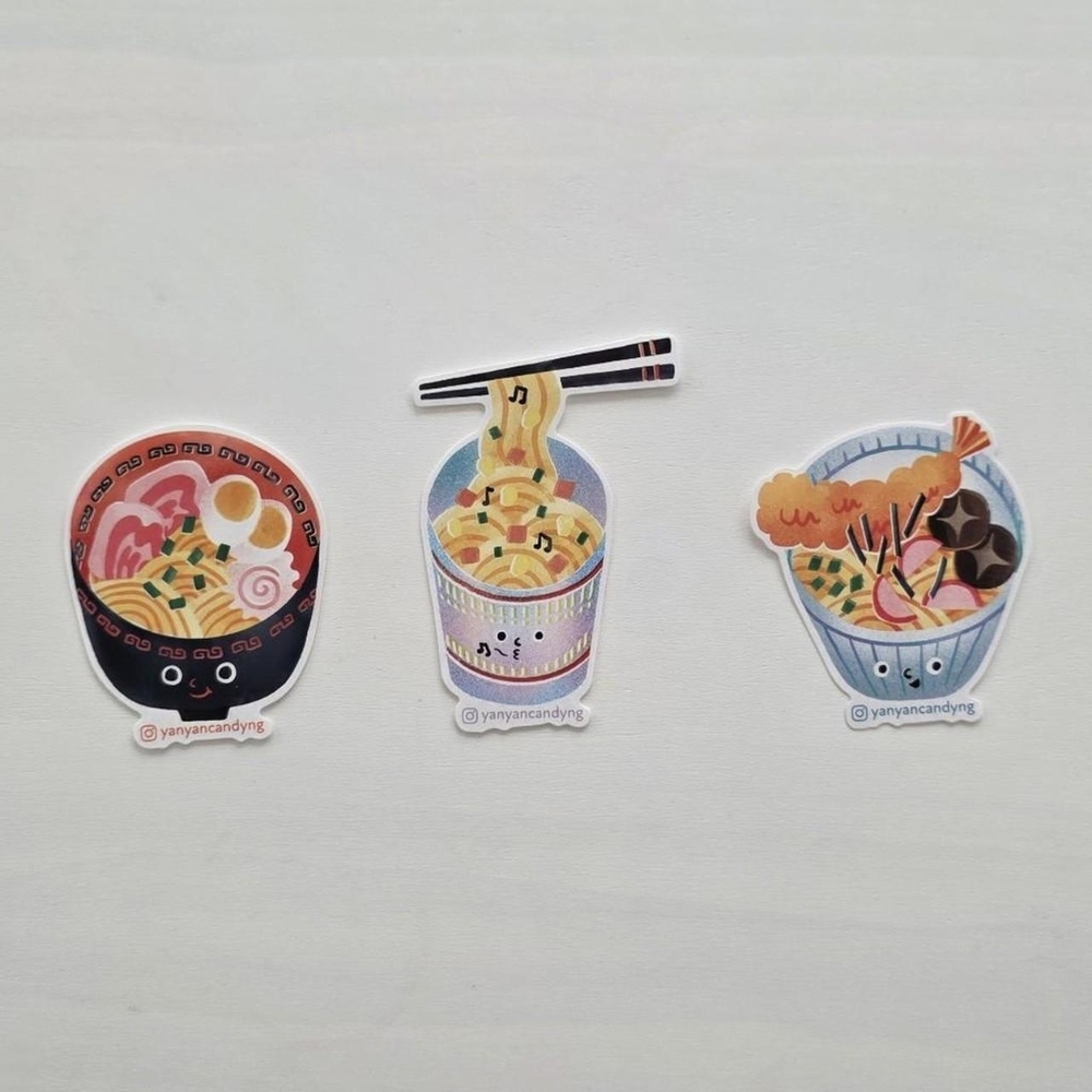 ♡ Food Sticker Stationary Set ♡ - Picture 4 of 6